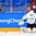 GANGNEUNG, SOUTH KOREA - FEBRUARY 14: Slovenia's Luka Gracnar #40 warms up before taking on Team USA during preliminary round action at the PyeongChang 2018 Olympic Winter Games. (Photo by Matt Zambonin/HHOF-IIHF Images)

